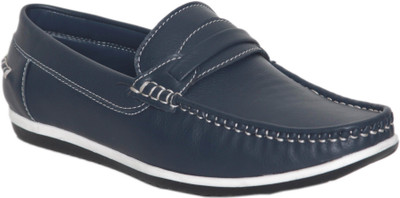

Azzaro Black Dexter Loafers For Men(Blue