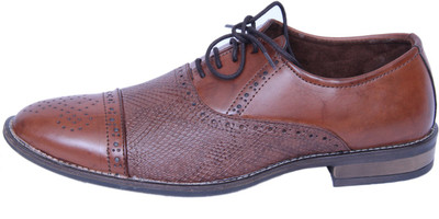 

Smart Lace Up For Men(Brown