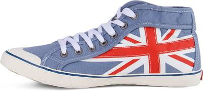 Lee Cooper Men Mid Ankle Canvas Sneakers
