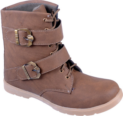 

Porcupine Laced Boots For Men(Brown