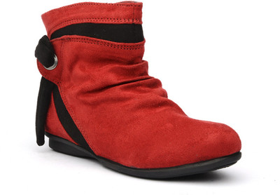 

Bruno Manetti Calara Boots For Women(Red, Black