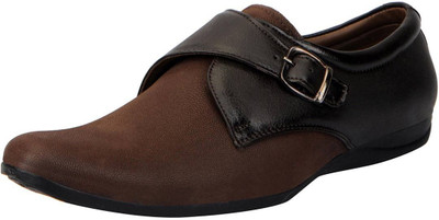 

FAUSTO Monk Strap For Men(Brown
