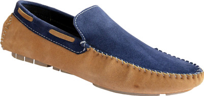 

Dizaro DECENT LEATHER Driving Shoes For Men(Blue