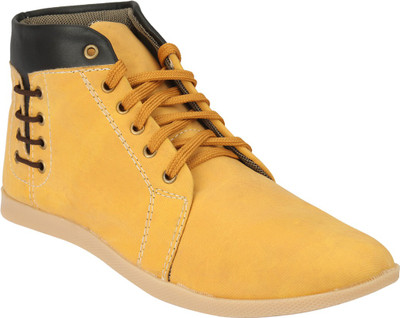 

Drivn Ankle Length Casual Sneakers For Men(Tan)