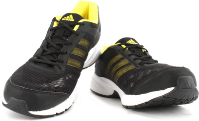 ADIDAS RYZO 2.0 M Men Running Shoes For Men(Black, Yellow), Black/silvmt/byello