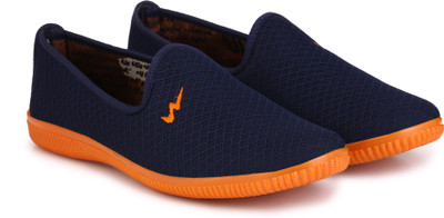 

Knoos Canvas Nagra Sneakers Canvas Shoes For Men(Blue, Orange