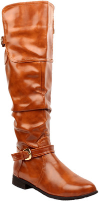 

Foot Candy Boots For Women(Brown