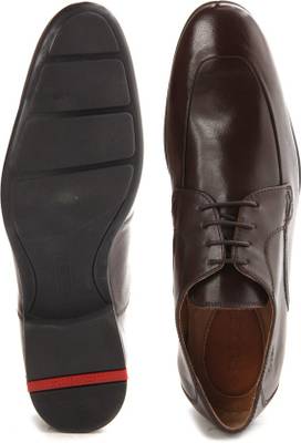 Ruosh Men Genuine Leather Lace Up Shoes