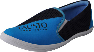 FAUSTO Loafers For Men(Blue), Navy blue