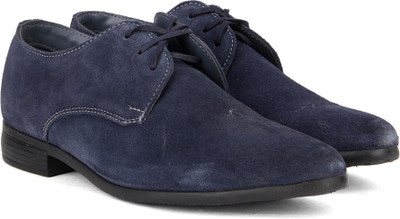 

Bata SUPERSTAR SUEDE DERB Corporate Casuals For Men(Blue