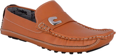 

Walkalite Loafers For Men(Tan)