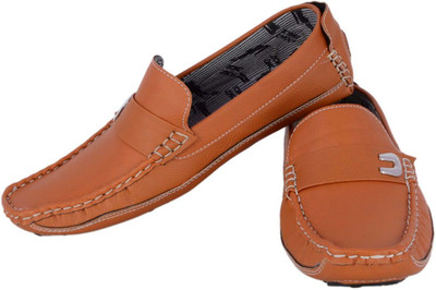 

Walkalite Loafers For Men(Tan)