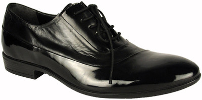 

Salt N Pepper Koop Black Lace Up Shoes For Men(Black)