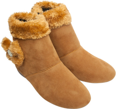 

Nayra Creations Boots For Women(Tan