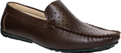 

Footoes Loafers For Men(Brown, 01;brown