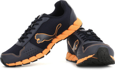 

Puma Kevler 2 DP Running Shoes For Men(Navy, New navy;fluo oran;wht;blck