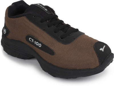 

Pasco Running Shoes For Men(Black, Brown)