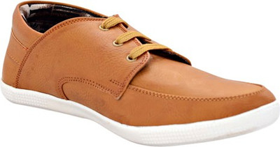 

Smoky Teek Flat Casuals Shoes For Men(Tan