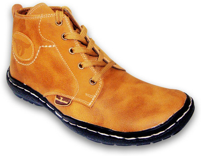 

JK Port Brown Synthetic Leather Casual Shoe Casuals For Men(Brown