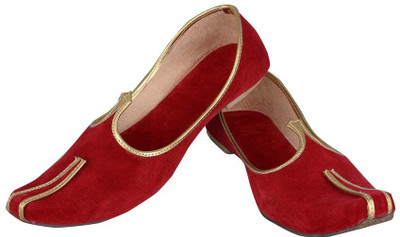 Sunlife Mehta'S Jutis For Men(Red