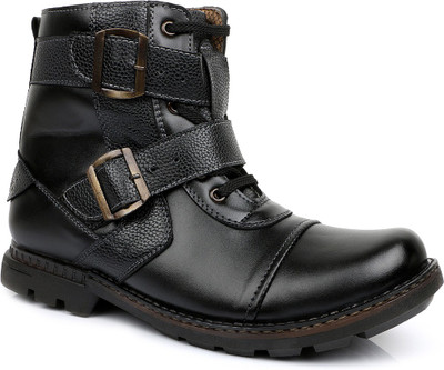 

Escaro Men's Casual Boots For Men(Black