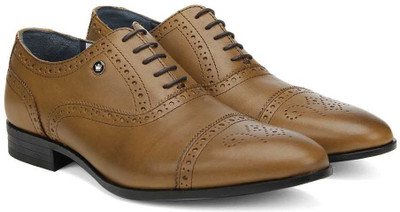 

Louis Philippe Lace up shoes For Men(Tan