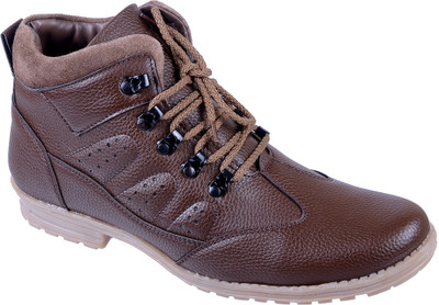 

Porcupine Laced Casuals Shoes For Men(Brown