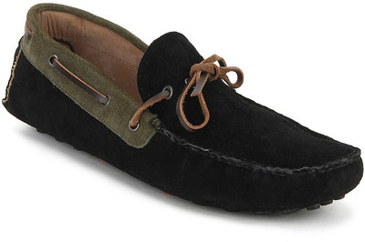 

Arden Rubius Boat Shoes For Men(Black