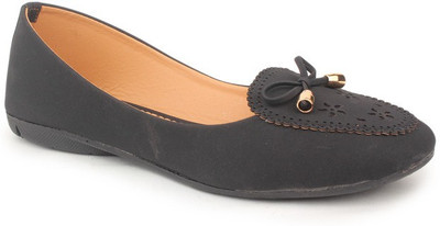 

Sindhi Footwear Venetian Loafers For Women(Black)