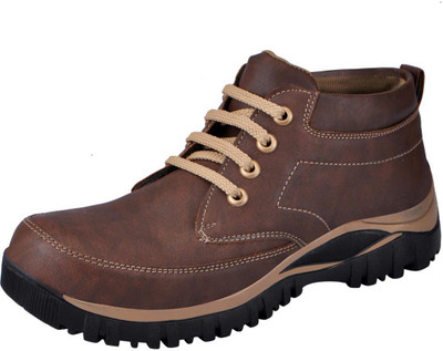 

FAUSTO Boots For Men(Brown