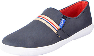 

FAUSTO Canvas Shoes For Men(Black)