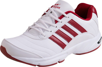 

Campus Antro-4 Running Shoes For Men(White), Red