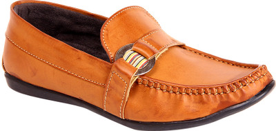 

Funk'd Buckled Loafers For Men(Tan