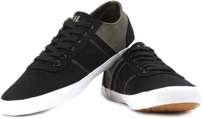 

Fila ARIANA Canvas Shoes For Men(Black, Blk