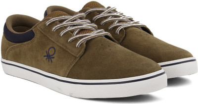 

United Colors of Benetton 16A8YESHFW21I Sneakers For Men(Brown, Navy, 904