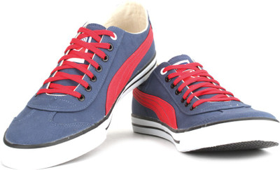 

Puma 917 Lo DP Men Low Ankle Sneakers For Men(Blue, Red, Dark denim-high risk red