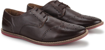 

Knotty Derby Thomas Brogue Casuals For Men(Brown