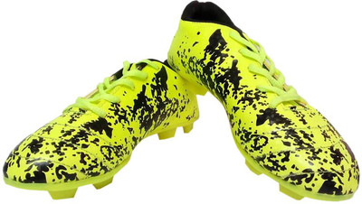 

Aryans Contra Football Shoes For Men(Black, Green, Yellow