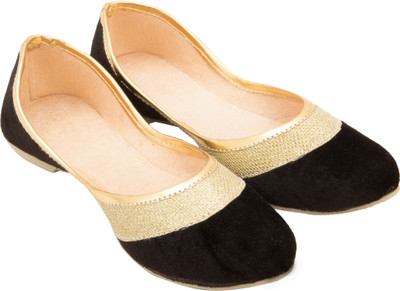 

Footrendz Attractive Bellies For Women(Black, Black::golden