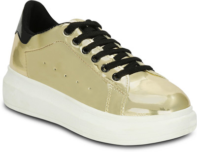 

Get Glamr Sneakers For Women(Gold