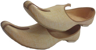 

Rajsahi Mojaris For Men(Tan, Cream