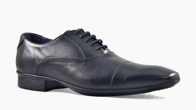 

Knotty Derby Toe Cap Oxford Lace Up For Men(Black
