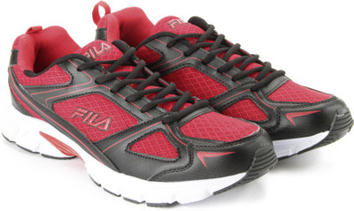 

Fila Running Shoes For Men(Black, Red, Blk/rd