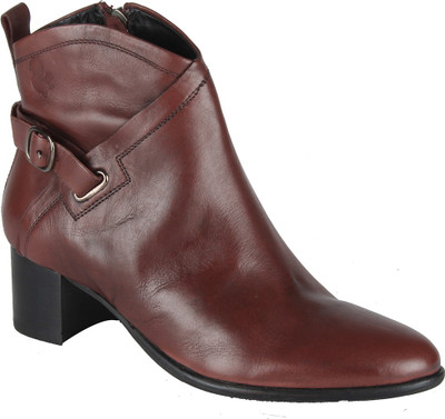 

Salt N Pepper 14-605 Sophie Wine Boots Boots For Women(Maroon