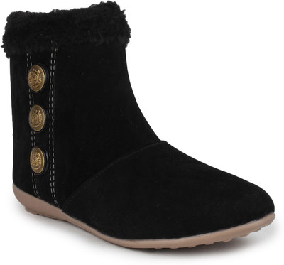 

Do Bhai Boots For Women(Black)