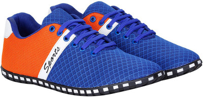 

Knight Ace 1030 Canvas Shoes For Men(Blue), Blue::orange