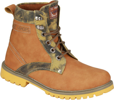 

IShoes Boots For Men(Tan