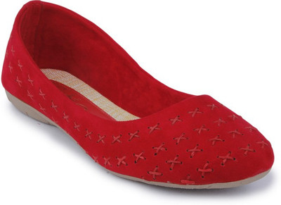 

Sindhi Footwear Bellies For Women(Red)
