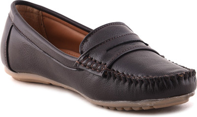 

Bruno Manetti DVS-004-LB Loafers For Women(Brown