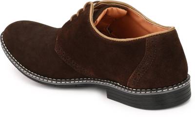Fentacia Suede Semi-Formal Lace Up